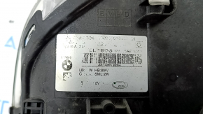 Фара передняя правая в сборе BMW 5 G30 17-20 LED Corona Rings S524A с креплением, царапины, паутинка