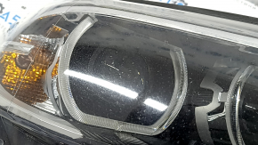 Фара передняя правая в сборе BMW 5 G30 17-20 LED Corona Rings S524A с креплением, царапины, паутинка