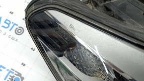 Фара передняя правая в сборе BMW 5 G30 17-20 LED Corona Rings S524A с креплением, царапины, паутинка