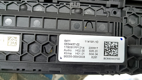 Управление климат-контролем и магнитолой BMW 5 G30 17-22 auto, dual zone, царапины