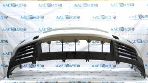 Бампер передний голый Lexus RX400h 06-08 под омыватель фар, серебро, царапины трещины в креплении