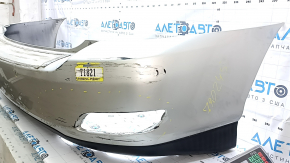 Бампер задний голый Lexus RX300 RX330 RX350 RX400h 04-09 серебро, царапины, трещина в креплении