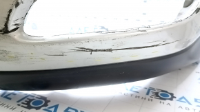 Бампер задний голый Lexus RX300 RX330 RX350 RX400h 04-09 серебро, царапины, трещина в креплении