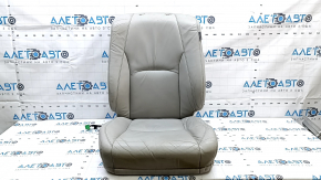 Обшивка водительского сидения Lexus RX300 RX330 RX350 RX400h 04-09 кожа серая, потрескана, под подогрев