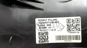Боковушка заднего сиденья правая BMW 5 G30 17-23 кожа Dakota, черная