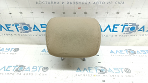 Подголовник 2 ряда центральный Hyundai Sonata 11-15 кожа, бежевый, под химчистку