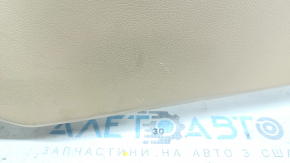 Накладка колени водителя Hyundai Sonata 11-15 бежевая, с заглушкой, царапины