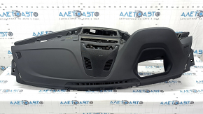 Торпедо передняя панель с AIRBAG BMW 5 G30 17-23 черная под проекцию, ржавый пиропатрон