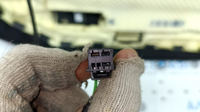 Подушка заднего ряда сидений BMW 5 G30 17-23 кожа Dakota, черная, с подогревом, Sport line, вмятины