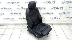 Пассажирское сидение BMW 5 G30 17-20 с airbag, электрическое, подогрев, кожа Dakota, черная, Sport