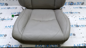 Обшивка пассажирского сидения Lexus RX300 RX330 RX350 RX400h 04-09 кожа серая, под подогрев, потрескана, под химчистку