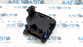 Подстаканники центральной консоли Lexus RX300 RX330 RX350 RX400h 04-08 серый, накладка под дерево, без консоли, под чистку