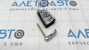 Ключ BMW 5 G30 17-23 smart, 4 кнопки, светлое жало, царапины, тычки