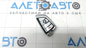 Ключ BMW 5 G30 17-23 smart, 4 кнопки, светлое жало