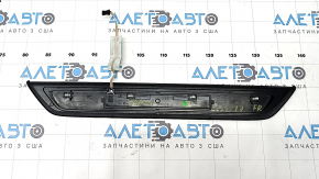 Garnitură prag, exterior față dreapta BMW 5 G30 17-20 Sport Line, cu iluminare din spate, coroziune, ornamente dezlipite