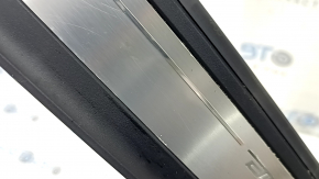 Garnitură prag, exterior față dreapta BMW 5 G30 17-20 Sport Line, cu iluminare din spate, coroziune, ornamente dezlipite