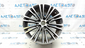 Диск колесный R18 8J ET:30 BMW 5 G30 17-23 серый, бордюрка, коррозия, полез лак