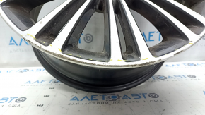 Диск колесный R18 8J ET:30 BMW 5 G30 17-23 серый, бордюрка, коррозия, полез лак