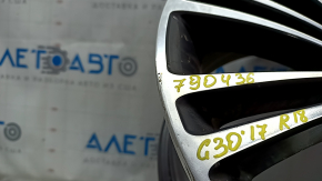 Диск колесный R18 8J ET:30 BMW 5 G30 17-23 серый, легкая бордюрка, полез лак