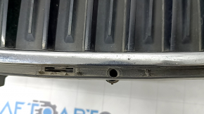 Решетка радиатора grill в сборе BMW 5 G30 17-20 с жалюзи дефлектором радиатора, хром, песок