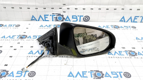 Зеркало боковое правое в сборе Toyota Camry v50 12-14 3 пина, белое