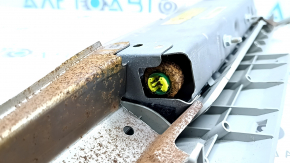 Airbag genunchi pasager dreapta Toyota Camry v50 12-14 gri, ruginit pyropatron