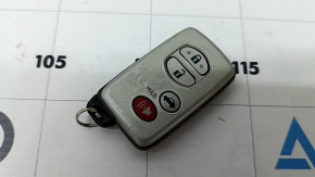 Ключ smart Toyota Camry v40 07-10 4 кнопки, потерт
