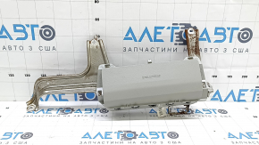 Подушка безопасности airbag коленная водительская левая Toyota Camry v50 12-14 usa серая, ржавый пиропатрон