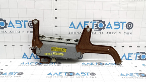 Подушка безопасности airbag коленная водительская левая Toyota Camry v50 12-14 usa серая, ржавый пиропатрон