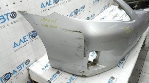 Бампер передний голый Toyota Camry v40 10-11 серебро, прижат, царапины