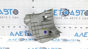 Накладка передней стойки нижняя левая Toyota Camry v50 12-14 usa серая, потерта