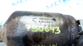 Коллектор выпускной передний с катализатором Lexus RX400h 06-09 ржавый