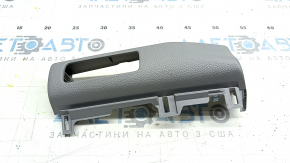 Накладка торпеды нижняя левая Honda Accord 18-22 серая, под проекцию