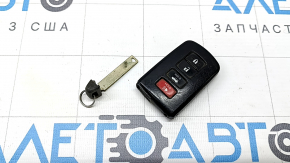 Ключ smart Toyota Camry v50 12-14 usa 4 кнопки, потерт