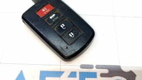 Ключ smart Toyota Camry v50 12-14 usa 4 кнопки, потерт