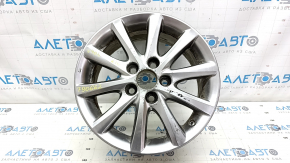 Диск колесный R16 x 6,5J 5x114.3 Toyota Camry v40 тип 3 легкая бордюрка, коррозия