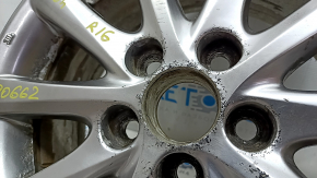 Диск колесный R16 x 6,5J 5x114.3 Toyota Camry v40 тип 3 легкая бордюрка, коррозия