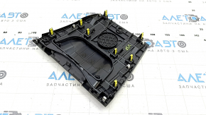 Накладка передней панели в сборе Toyota Camry v50 12-14 черная под часы, под датчик света, под динамик