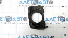 Обрамление ПТФ левое Toyota Camry v40 10-11 структура с хром, песок