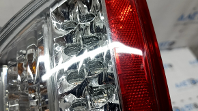 Фонарь внешний крыло левый Toyota Camry v40 10-11 hybrid, с креплением, потерт