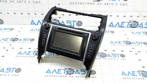 Casetofon, monitor, schimbător de CD-uri, radio Toyota Camry v50 12-14 usa display mare zgârieturi