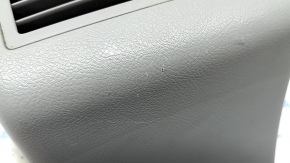 Накладка центральной консоли задняя Toyota Camry v40 серая, с дефлектором, царапины