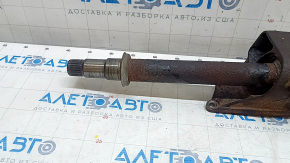 Привод полуось передняя правая Lexus RX400h 06-09 с кронштейном, заклинивший подвесной подшипник