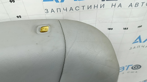 Обшивка спинки пассажирского сиденья Toyota Camry v40 10-11 с подогревом, кожа серая, примято, под чистку