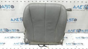 Toyota Camry v40 10-11 tapiterie perna scaunului pasagerului cu incalzire, piele gri, stricata, necesita curatare
