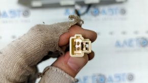 Toyota Camry v40 10-11 tapiterie perna scaunului pasagerului cu incalzire, piele gri, stricata, necesita curatare