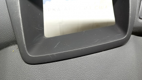 Торпедо передняя панель с AIRBAG Honda Accord 18-22 черная, под проекцию, с накладками, царапины