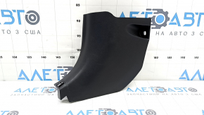 Decorație stâlp față stânga jos Toyota Prius 50 16-22 negru, uzat