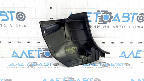 Накладка передней стойки нижняя левая Toyota Prius 50 Prime 16-22 черная, потерта