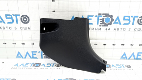 Накладка передней стойки нижняя правая Toyota Prius 50 Prime 16-22 черная, потерта
